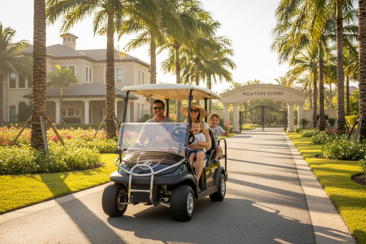 4-Passenger Golf Carts