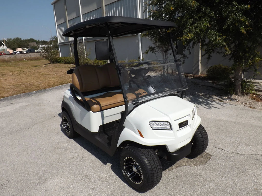 2024 Club Car Onward 2 Passenger Electric – Metallic Glacier White