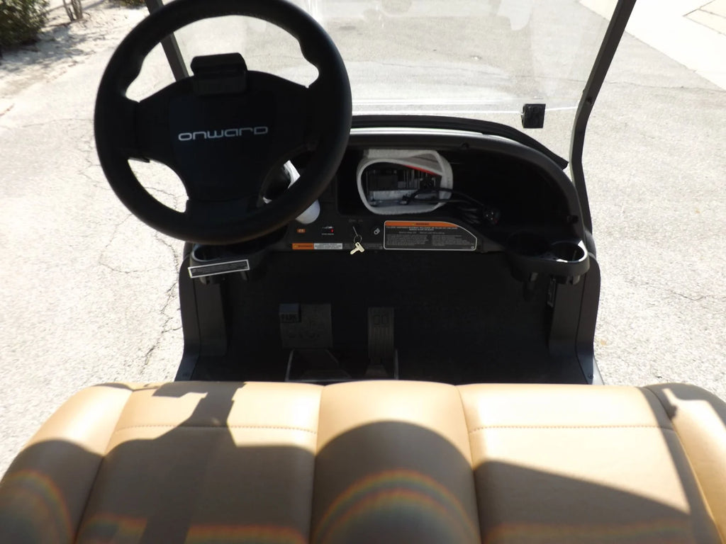 2024 Club Car Onward 2 Passenger Electric – Metallic Glacier White