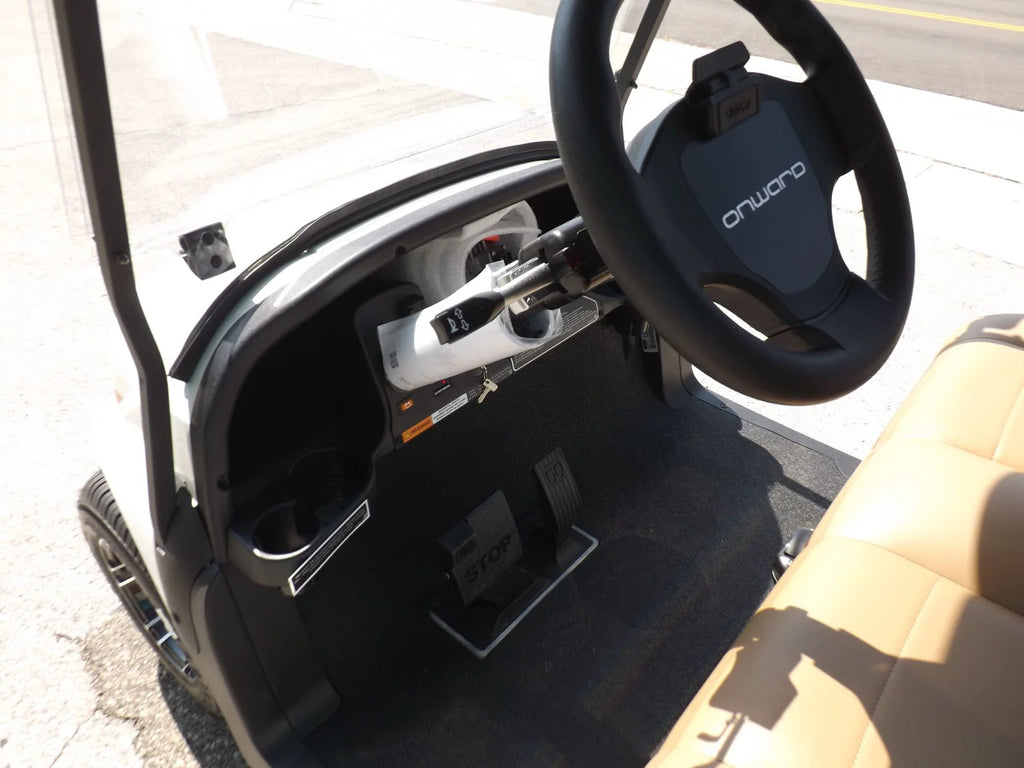 2024 Club Car Onward 2 Passenger Electric – Metallic Glacier White