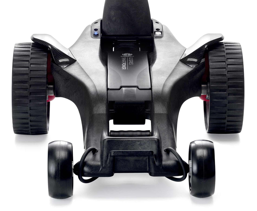 Stewart Golf Q Follow Carbon Range Electric Golf Cart