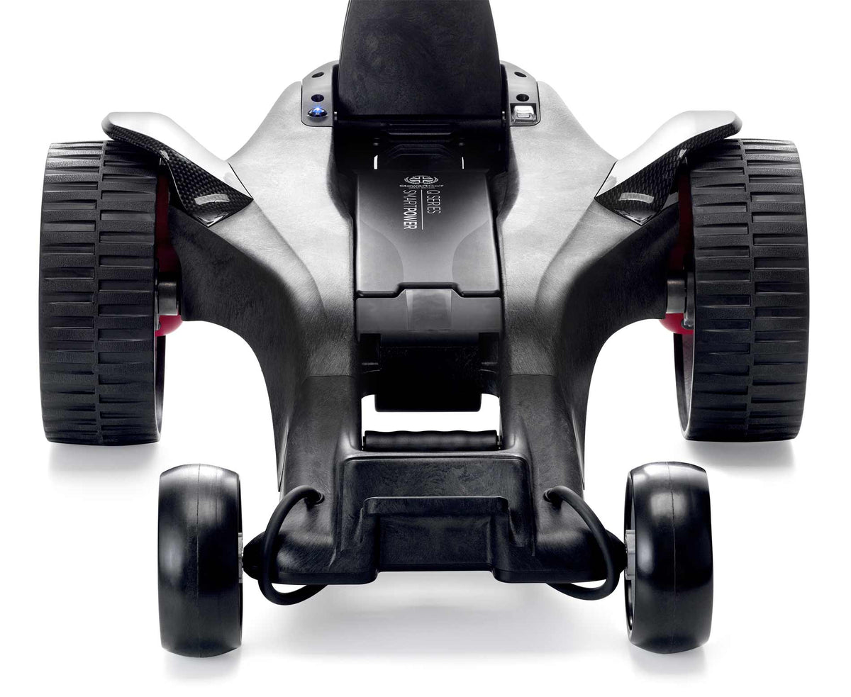 Stewart Golf Q Follow Carbon Range Electric Golf Cart
